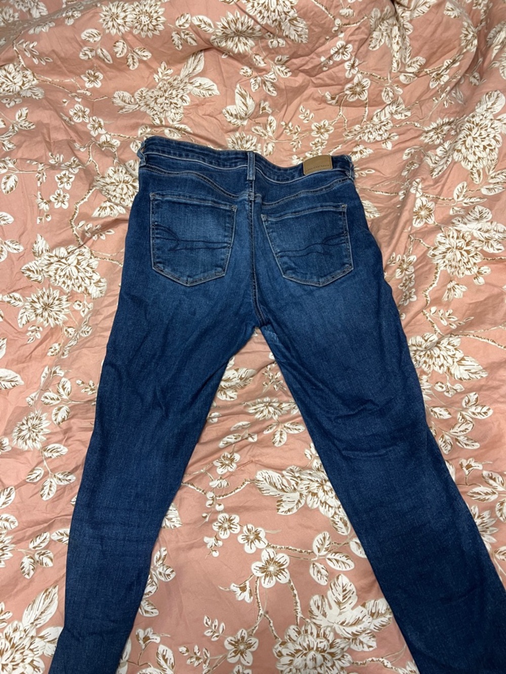 American Eagle Outfitters Dark Blue Skinny Jeans